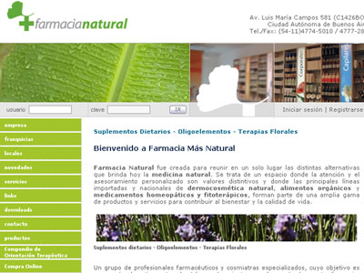 Farmacia M�s Natural - Cosm�tica
