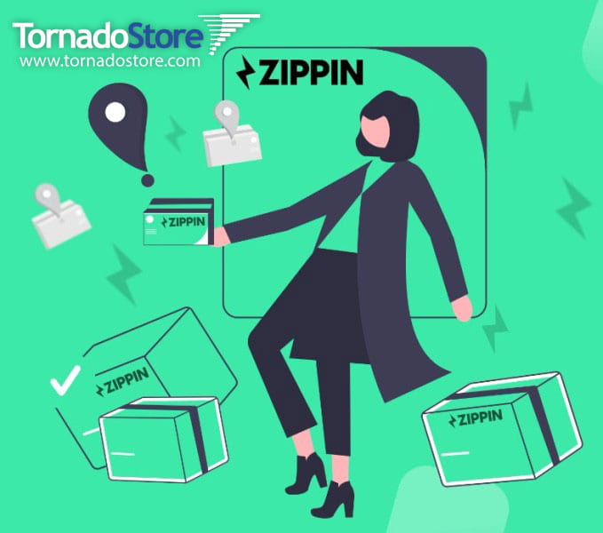 TornadoStore integrado con ZIPPIN