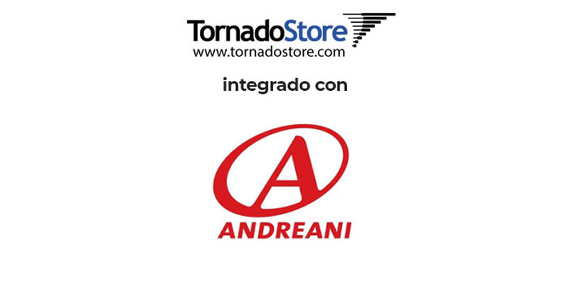 eCommerce TornadoStore integrado con Andreani