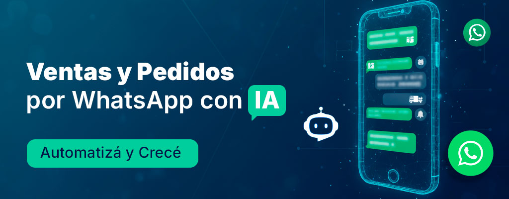 TornadoStore eCommerce integrado con WhatsApp