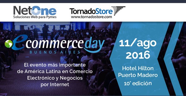 NetOne y TornadoStore en el eCommerce Day 2016