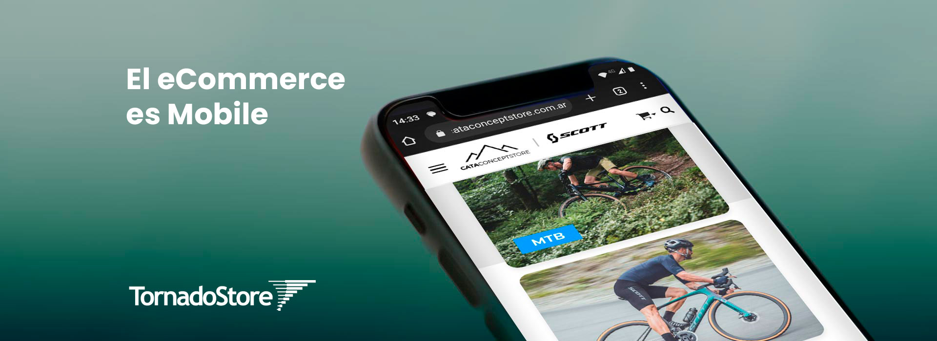 El eCommerce ahora es Mobile ¡Llegue a él con TornadoStore!