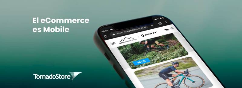 El eCommerce ahora es Mobile ¡Llegue a él con TornadoStore!