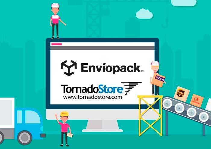 Nueva Integración de TornadoStore con Envíopack!