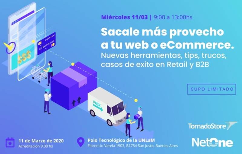 Evento TornadoStore: Como sacarle provecho al Ecommerce