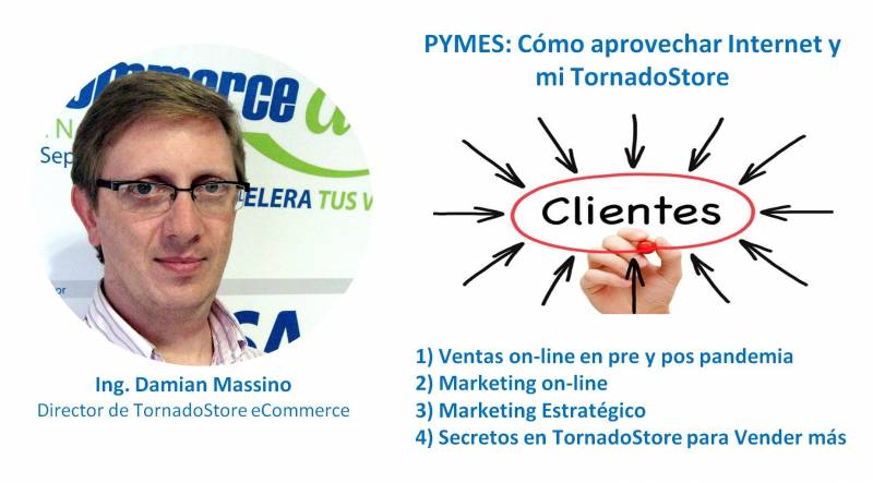 Seminario VIRTUAL para PYMES: Cmo aprovechar Internet y mi TornadoStore 