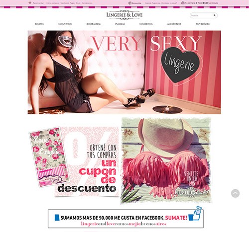 eCommerce Lingerie and love