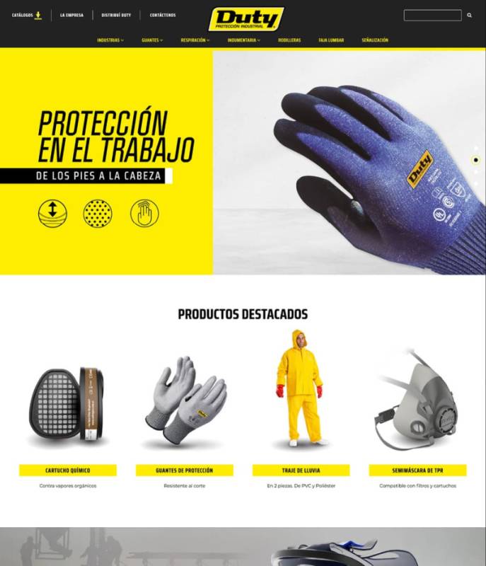 Duty - Fabricante de Guantes y materiales de proteccion Personal